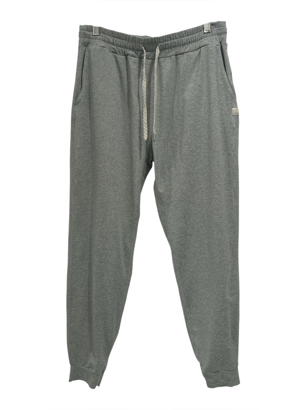 Vuori Performance Joggers in Pale Gray Heather - Size Medium Long